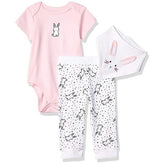 Set Ropita 3 Piezas Conejo Blanco Multi 9 meses
